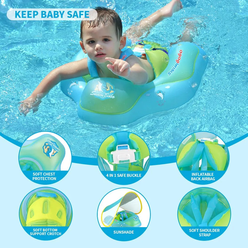 Baby Swimming Float With Canopy