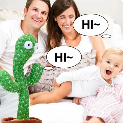 Interactive Dancing & Talking Cactus Toy