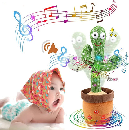 Interactive Dancing & Talking Cactus Toy