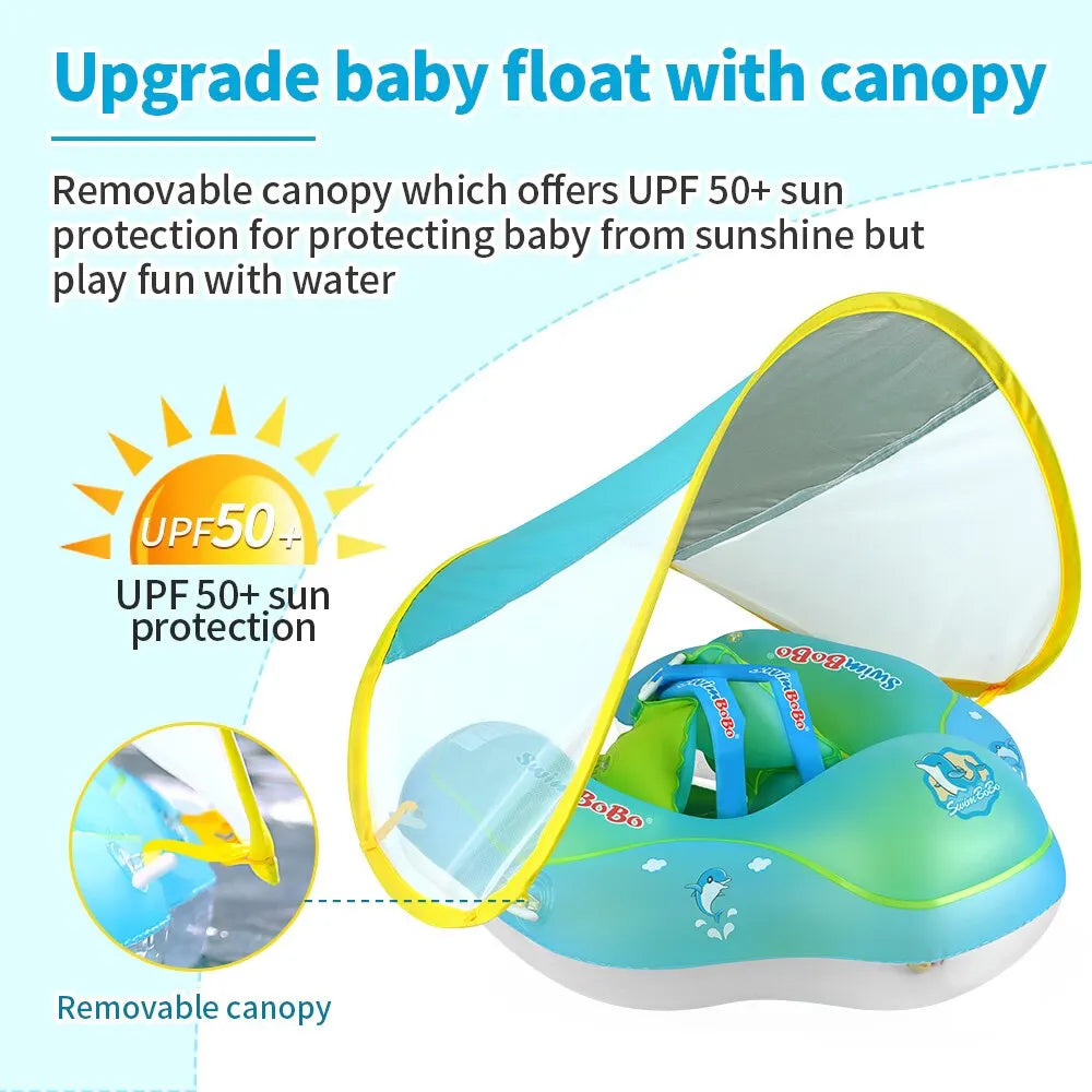 Baby Swimming Float With Canopy