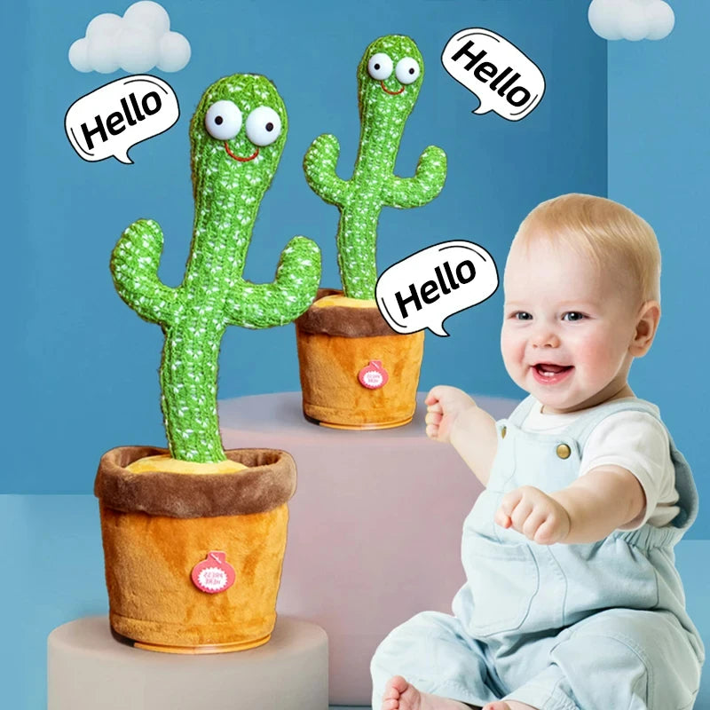 Interactive Dancing & Talking Cactus Toy